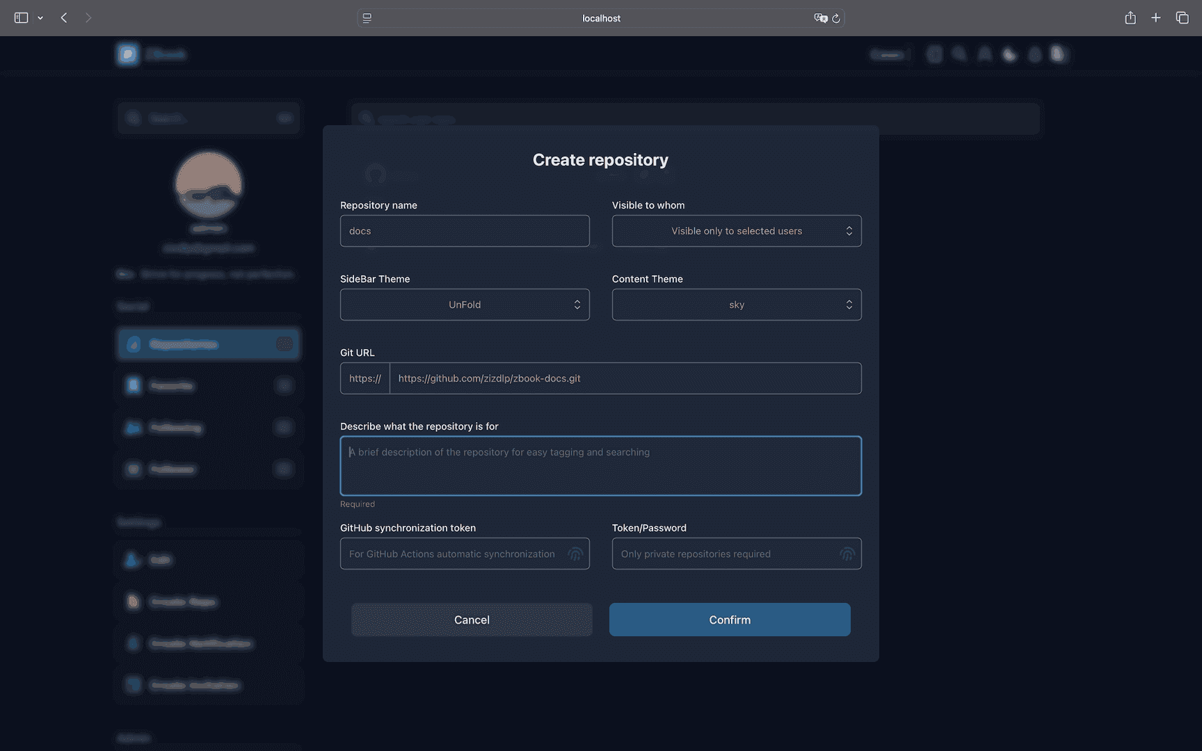 Dark mode image